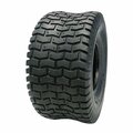 Glasgow Mfg Laser Lawn Tractor Tire, 15/6 x 6 in Tire, Turf Tread 92375